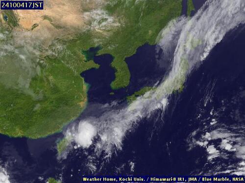 Satellite - Sea of Japan - Fr, 04 Oct, 11:00 BST