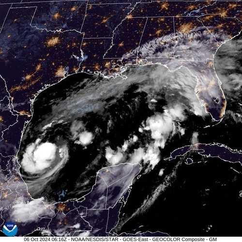 Satellite - Yucatan Strait - Su, 06 Oct, 08:16 BST