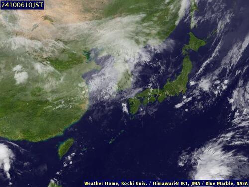 Satellite - Sea of Japan - Su, 06 Oct, 04:00 BST