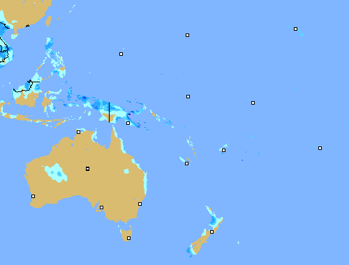 Precipitation (3 h) PapuaNewGuinea!