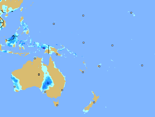 Precipitation (3 h) Guam!