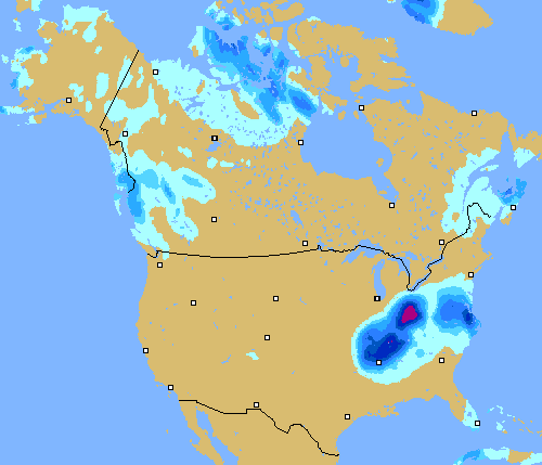 Precipitation (3 h) Nunavut!